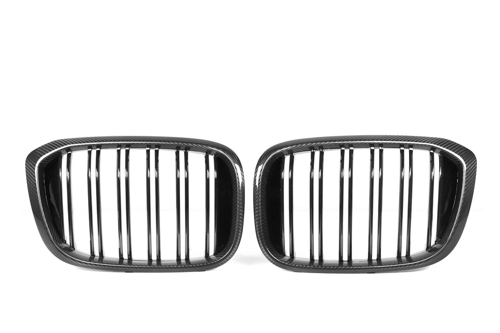 M Performance Style Pre Pregged Dry Carbon Fiber Grille (Dual Slat) for BMW X3 G01 / X4 G02 Pre LCI 2017-2021