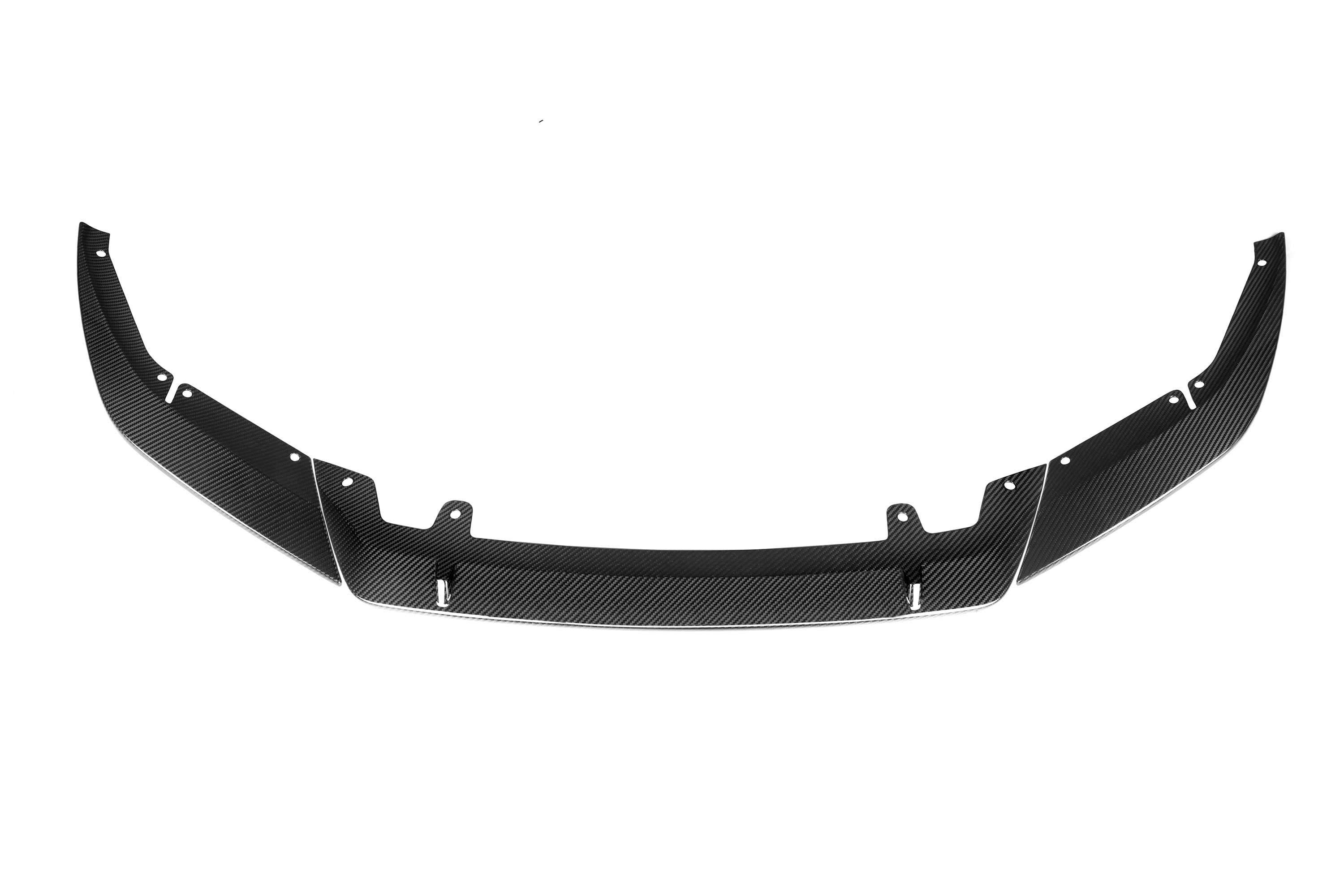 ST Style Pre Pregged Dry Carbon Fiber Front Lip for BMW M5 F90 LCI 2019+
