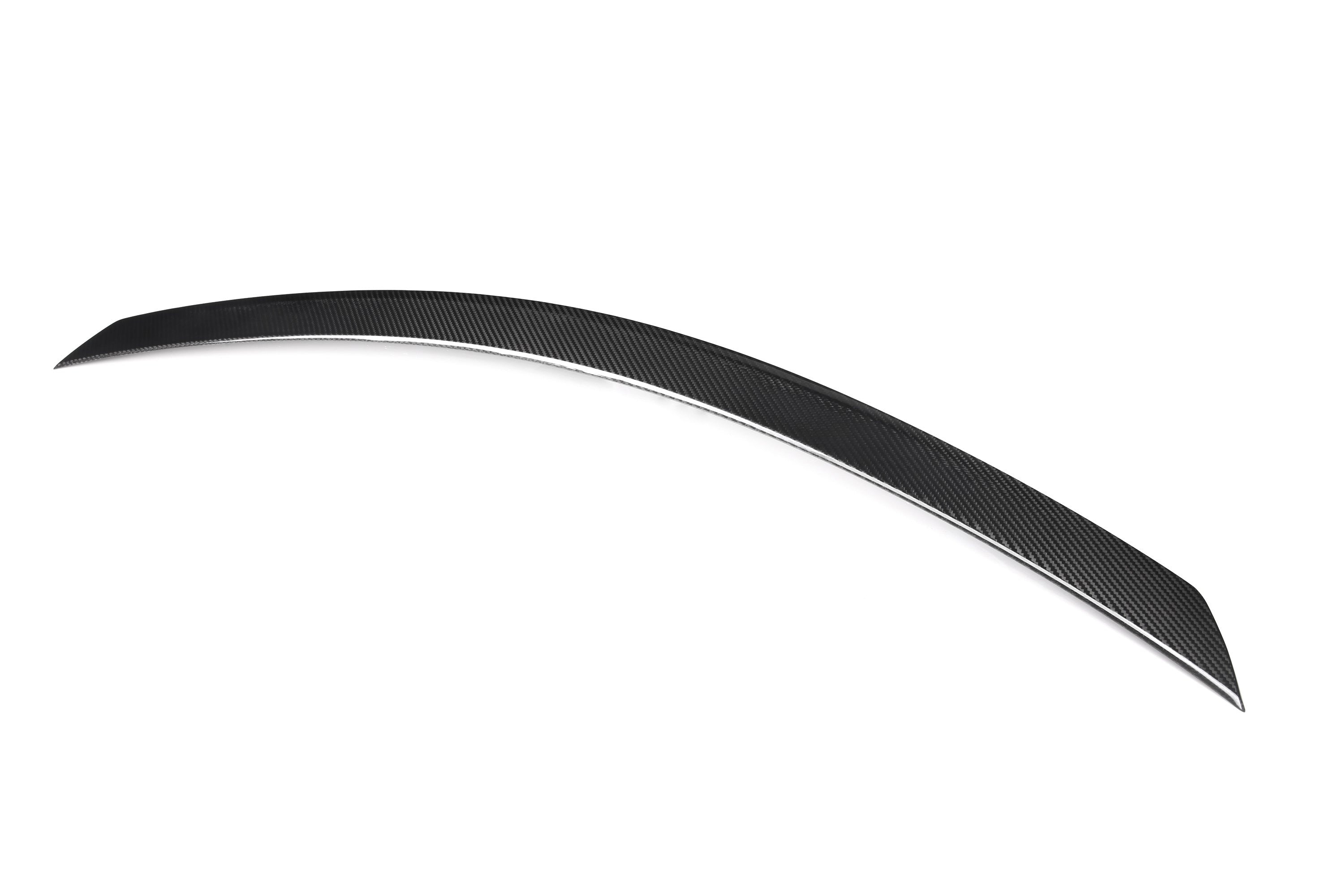 OEM Style Pre Pregged Dry Carbon Fiber Spoiler for Mercedes-Benz C Class C204 Coupe 2007-2014
