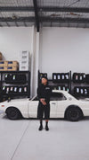 "Motorsport" Hoodie // BLACK