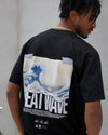 "The Great Wave" T Shirt // Black