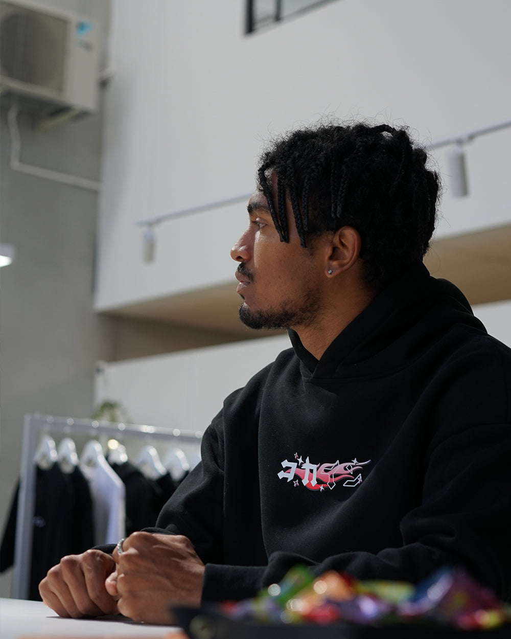 "Drivers Club" Hoodie // BLACK