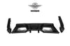 Sooqoo Pre Pregged Dry Carbon Fiber Rear Diffuser for BMW M2 G87 2023+