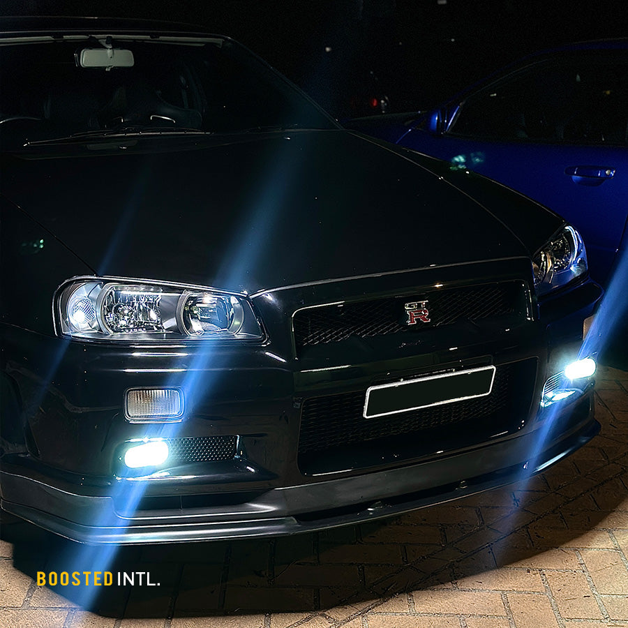R34 SKYLINE – Front Bar Fog Lights
