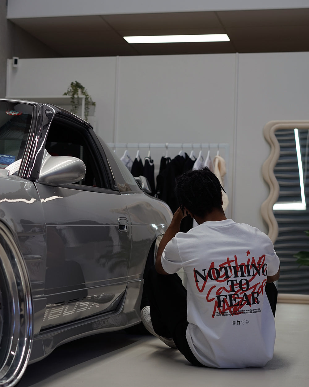 "Nothing To Fear" T Shirt // White
