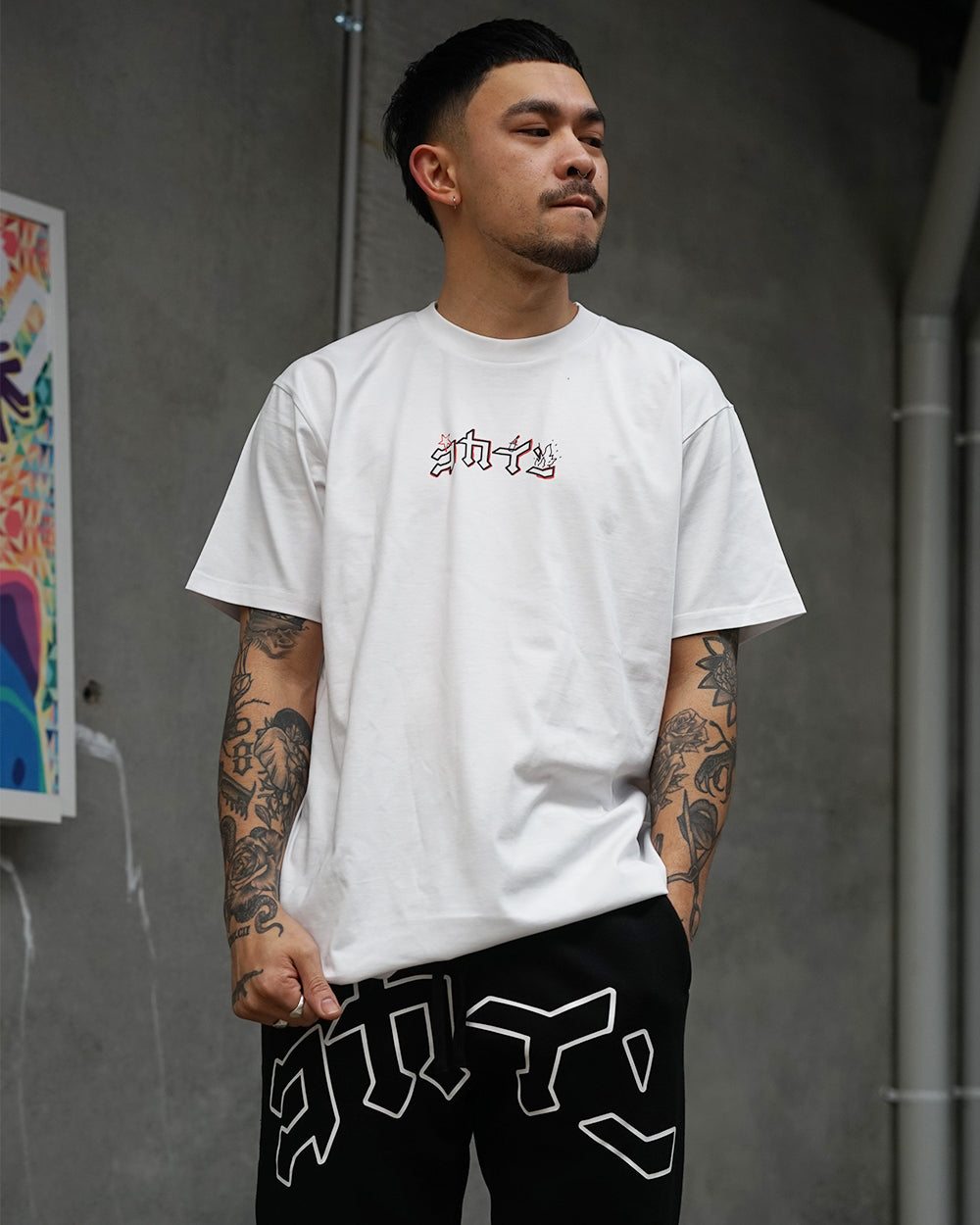 "Hand-ya" T Shirt // White