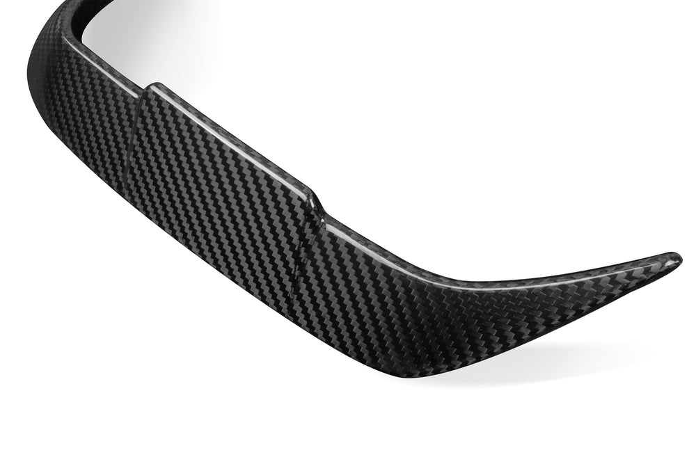 Sooqoo Pre Pregged Dry Carbon Fiber Rear Canard for BMW iX3 G08i LCI 2021+