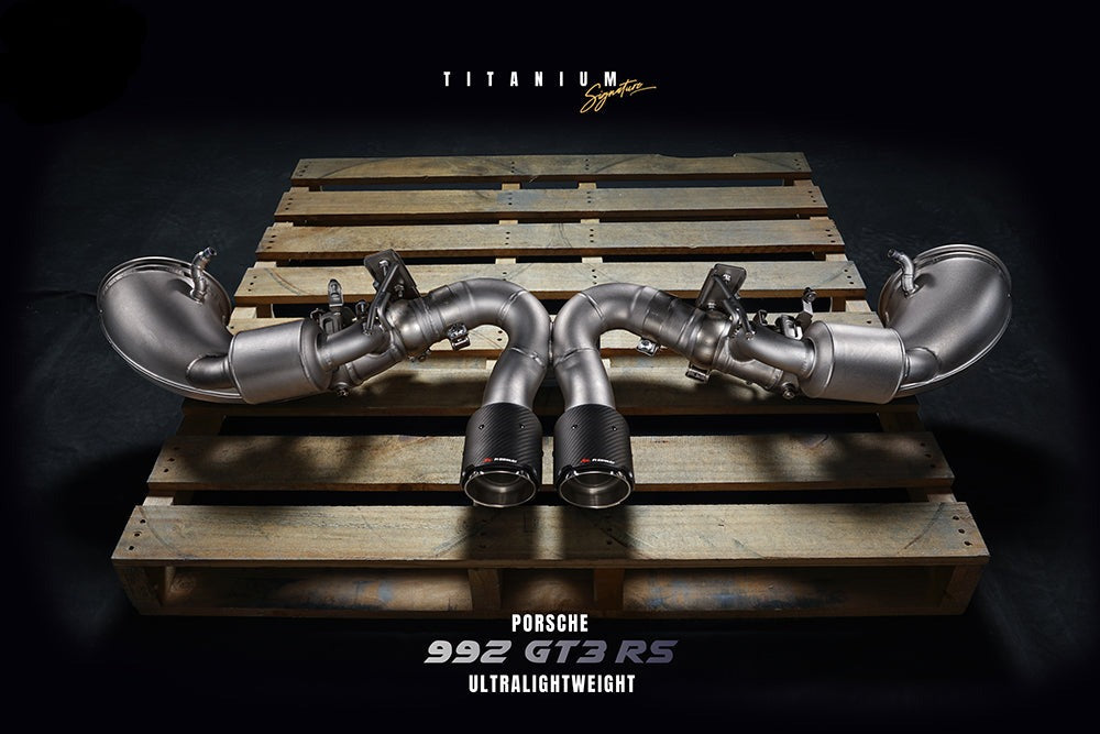Valvetronic Exhaust System for Porsche 911 GT3 992 Titanium Signature Series 21+