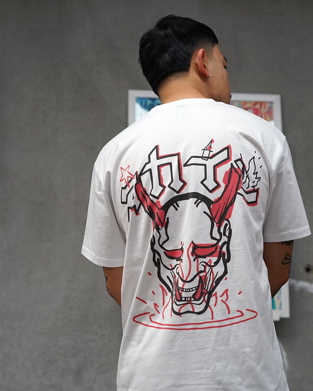 "Hand-ya" T Shirt // White