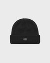 Black "Logo" Beanie ///