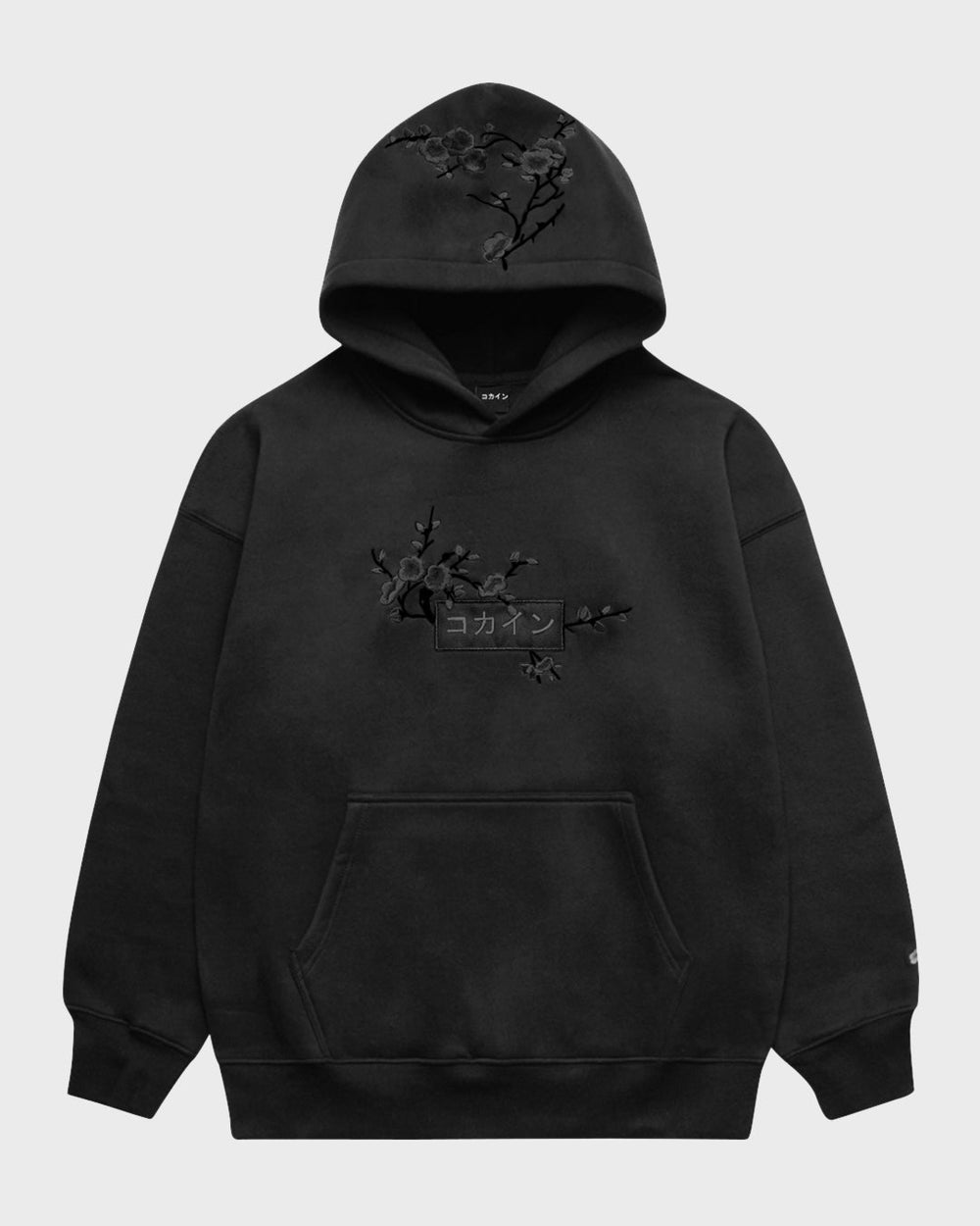 Black / Black Blossom V2 //// Hoodie