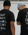 "Where Flowers Blossom, So Does Hope" T Shirt // Black