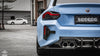 Sooqoo Pre Pregged Dry Carbon Fiber Rear Bumper Attachments for BMW M2 G87 2023+