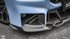 Sooqoo Pre Pregged Dry Carbon Fiber Front Intake Ducts for BMW M2 G87 2023+