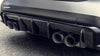 OEM Style Pre Pregged Dry Carbon Fiber Diffuser for BMW M3 G80 G81 / M4 G82 G83 (Standard Quad Tip) 2020+