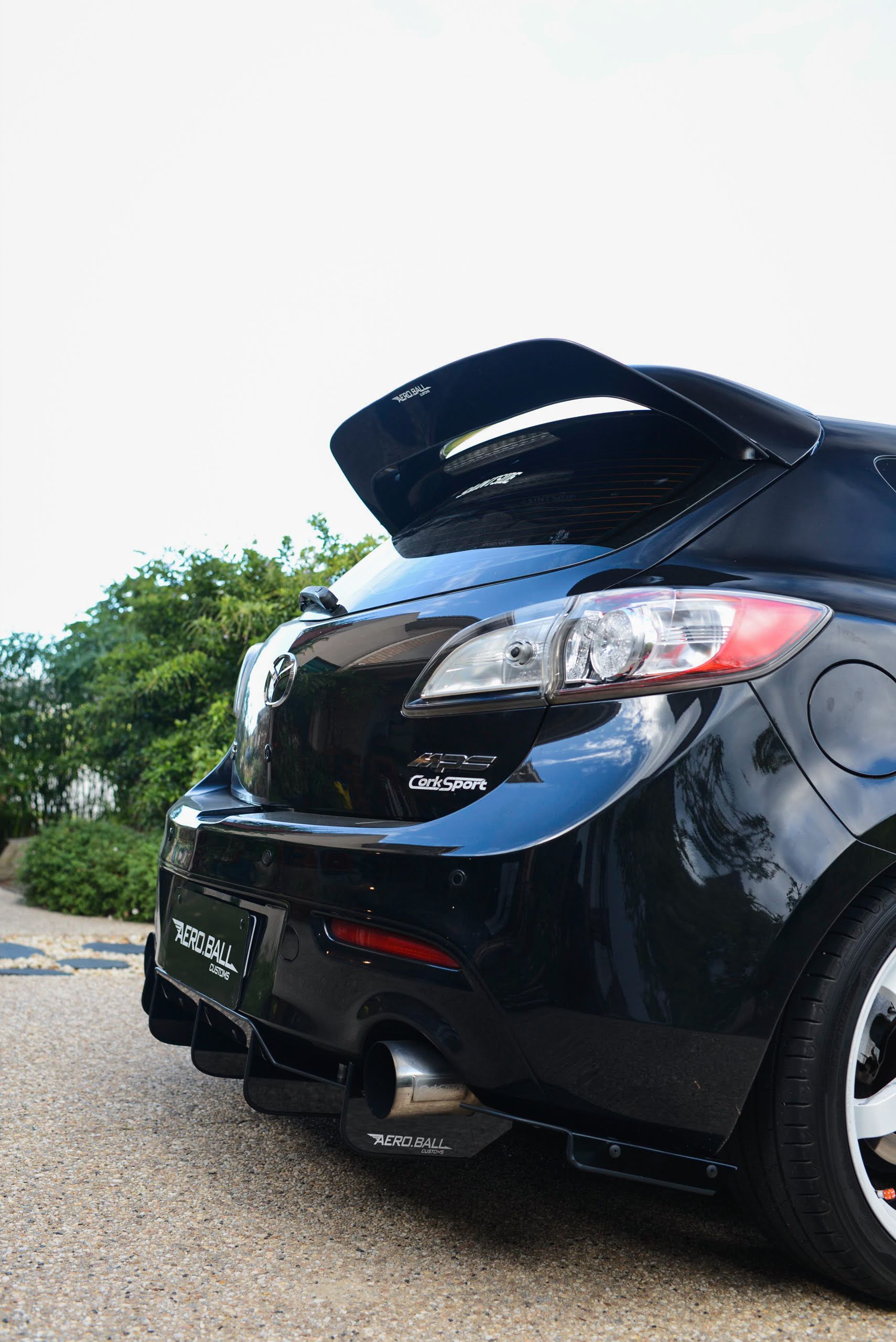 Mazda 3 BL MPS Rear Diffuser