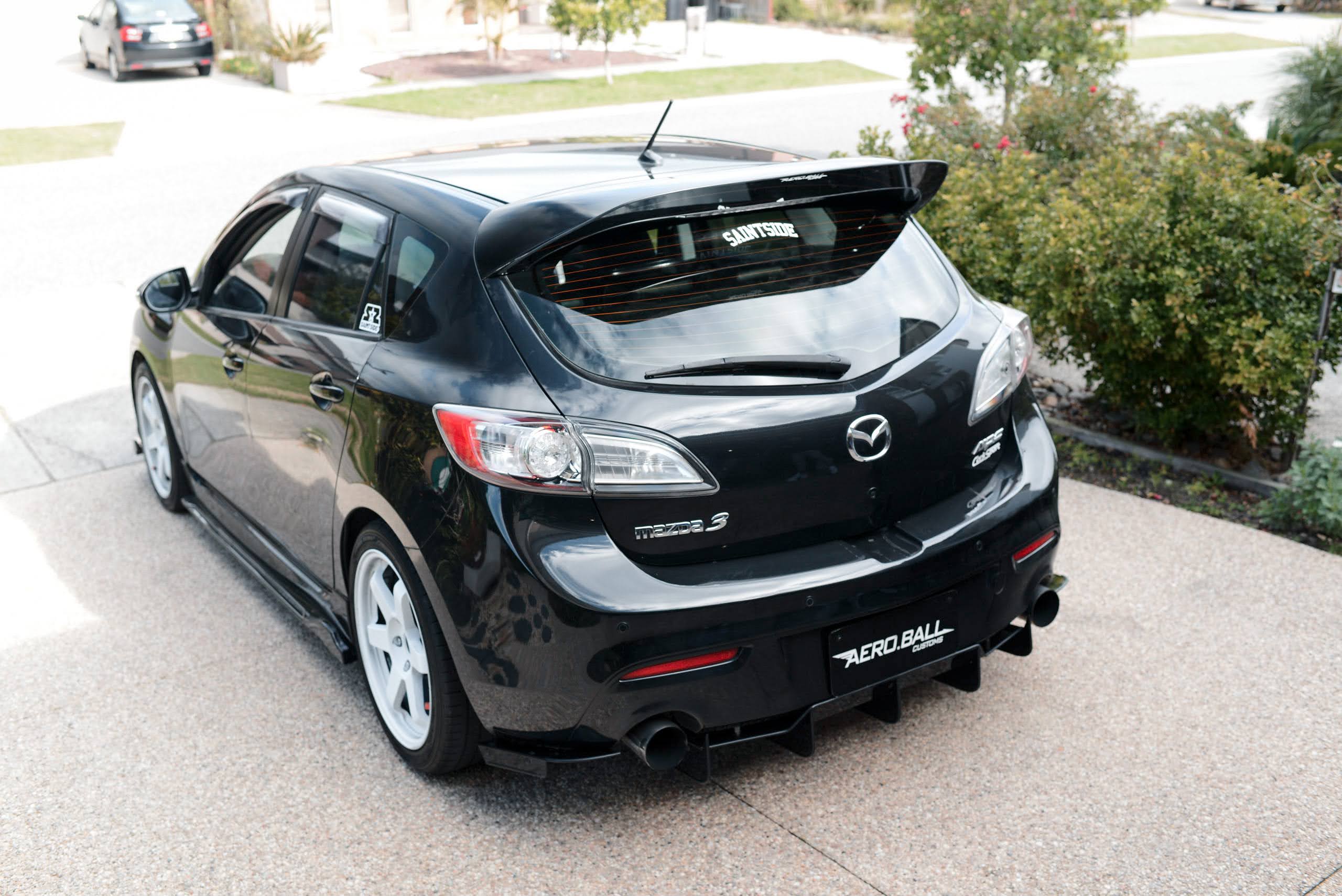 Mazda 3 BL MPS Rear Diffuser