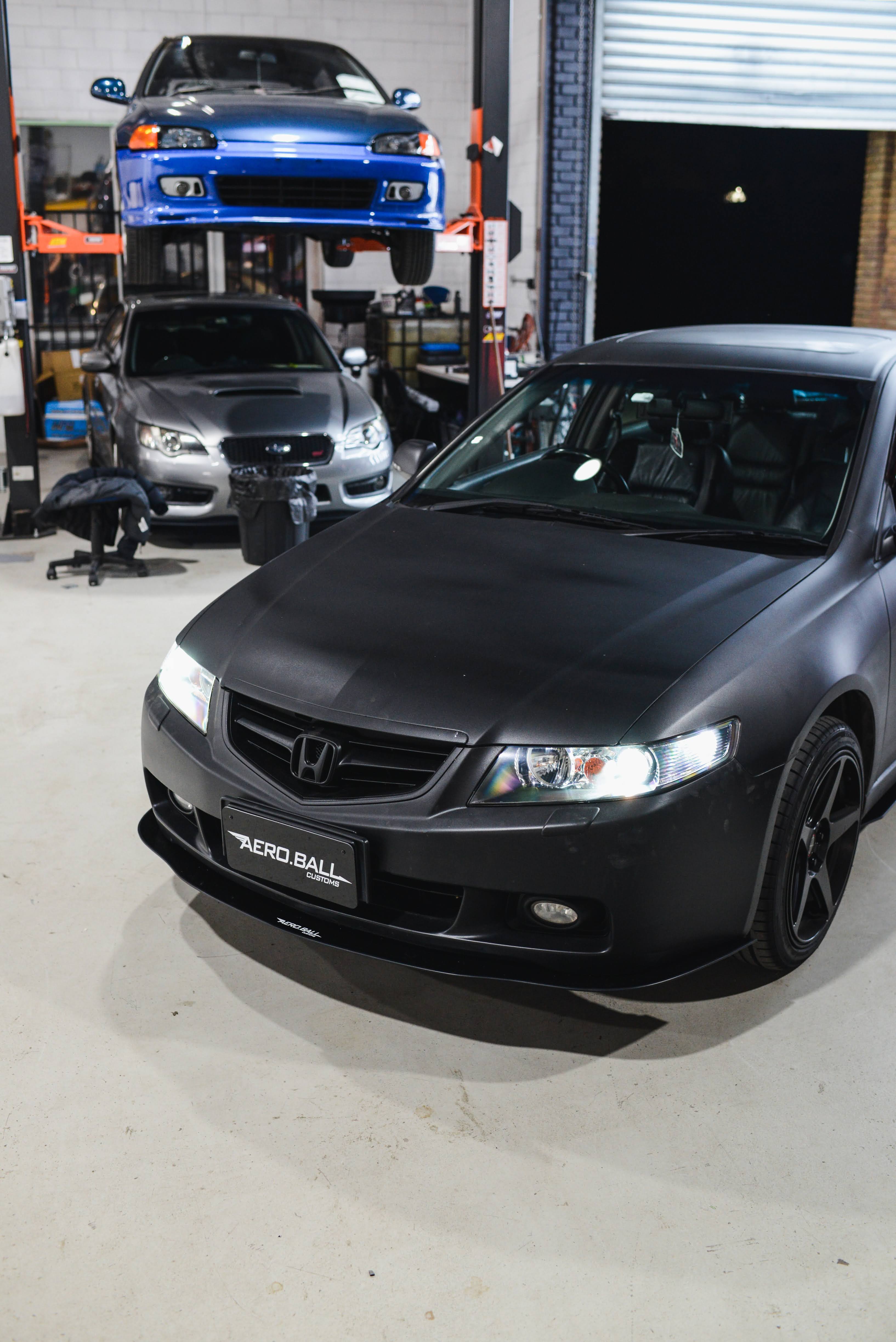 Honda Accord Euro CL9 Front Splitter