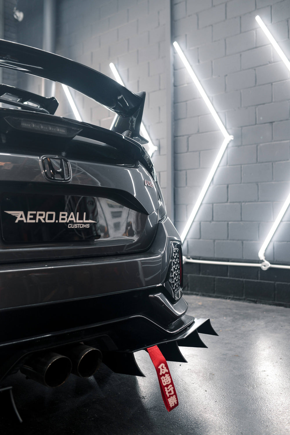 Honda Civic 10th Gen RS Hatch PFL (FK4/FK7) Rear Diffuser