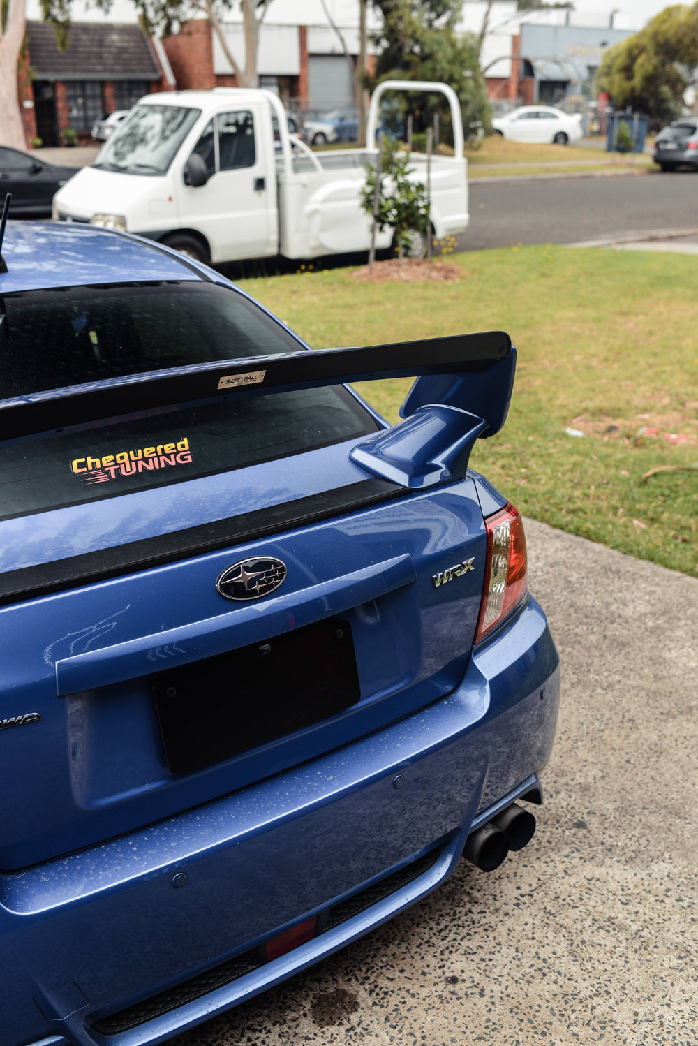 Subaru G3 WRX STI Wing Extension (face-lifted Sedan)