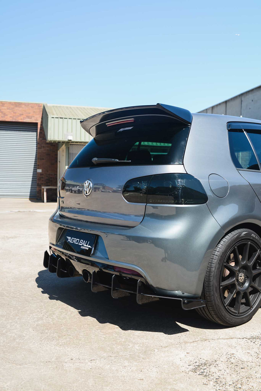 Volkswagen Golf MK6R Rear Diffuser