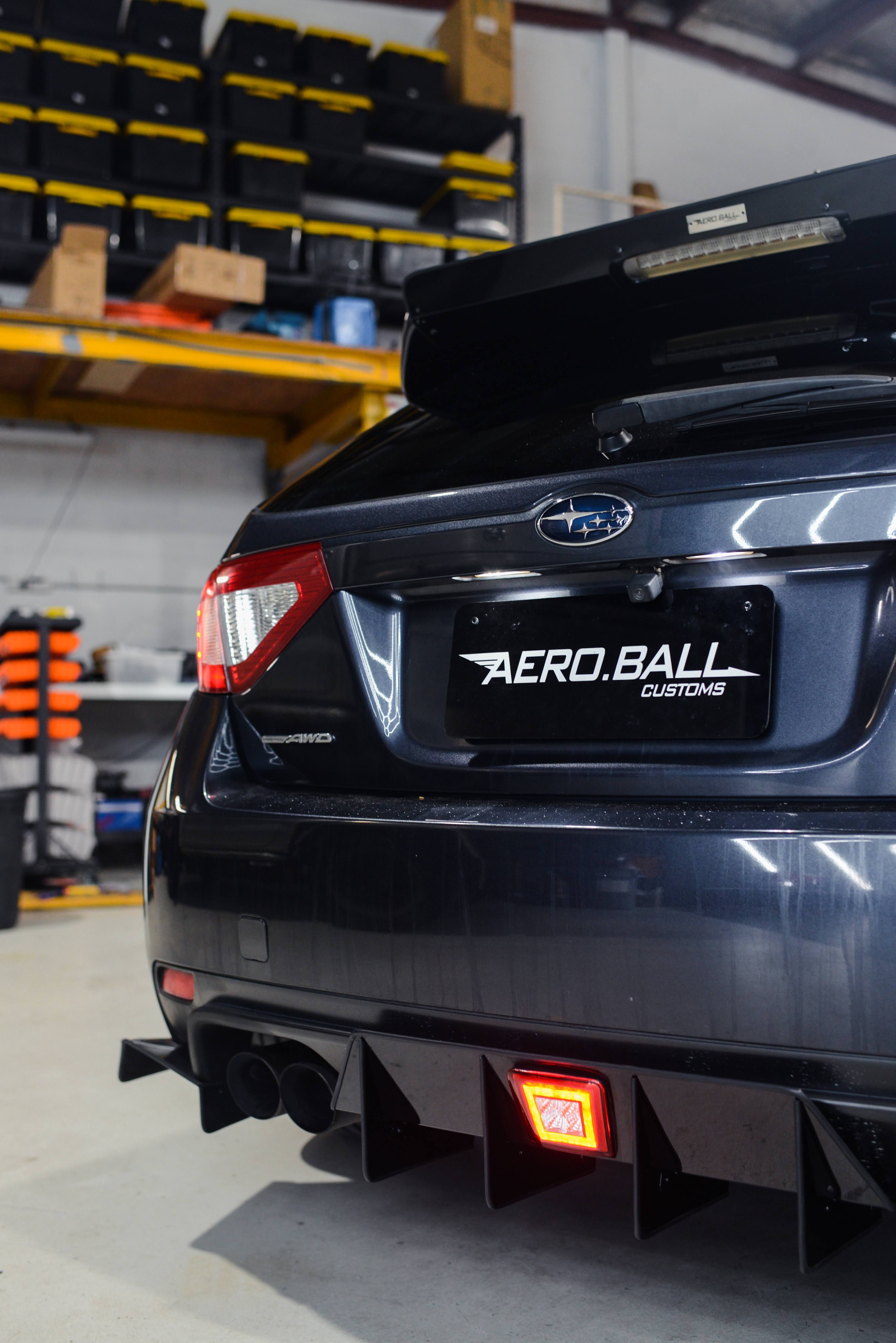 Subaru G3 WRX/STI Wing Extension (face-lifted Hatch)