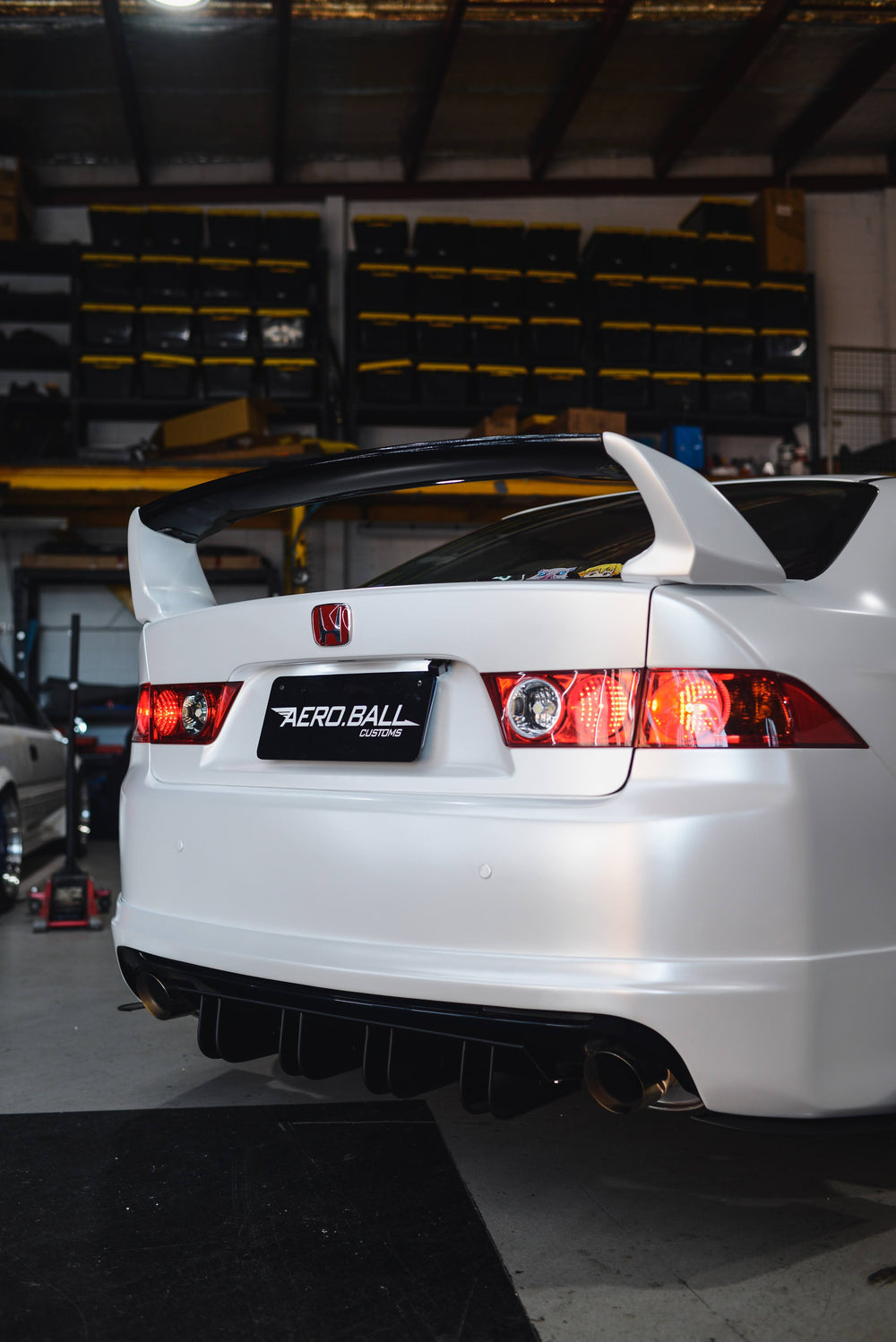 Honda Accord CL9 Rear Diffuser for Mugen Rear Lip