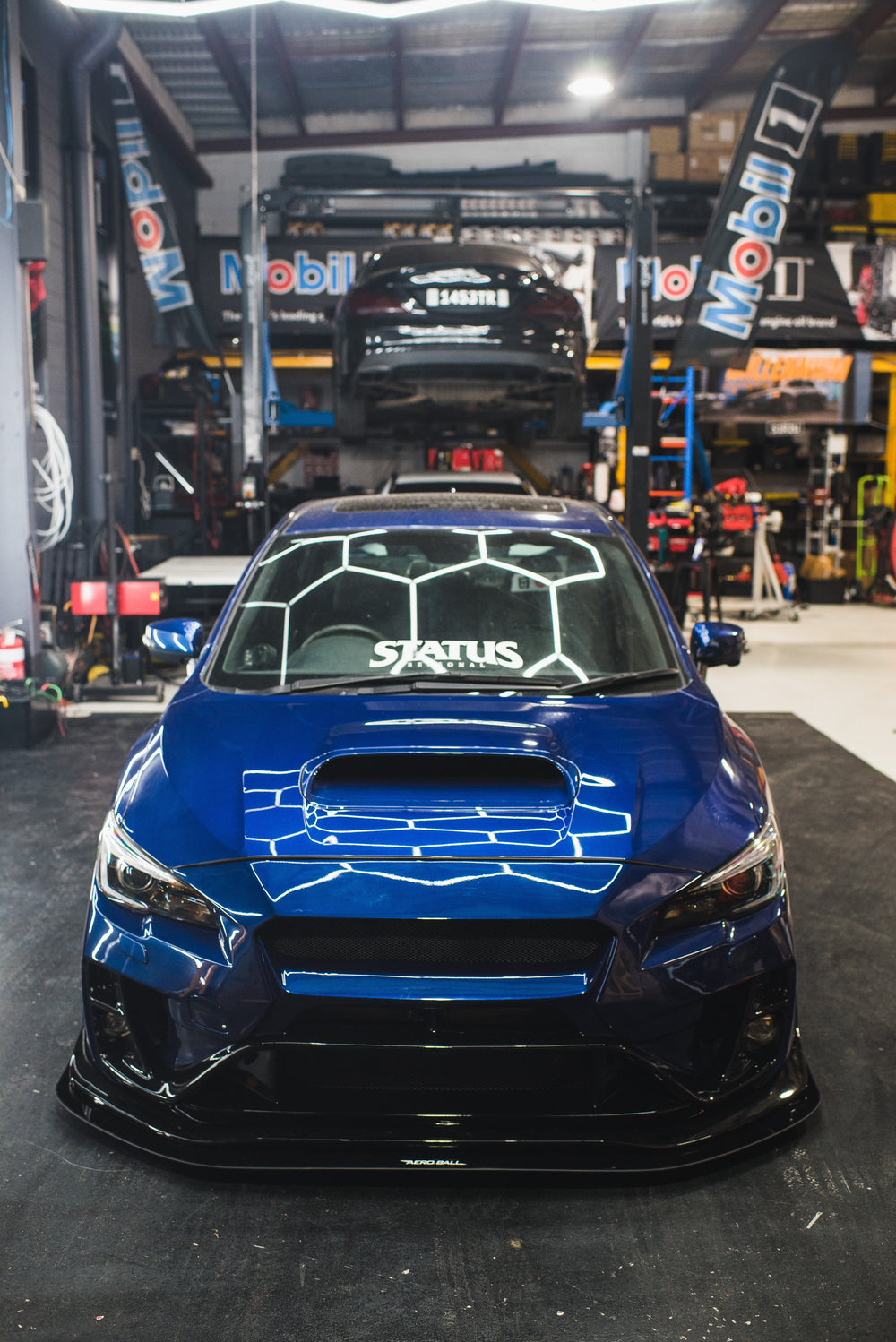 Subaru VA WRX/STI Front Splitter to suit Varis Front Bumper