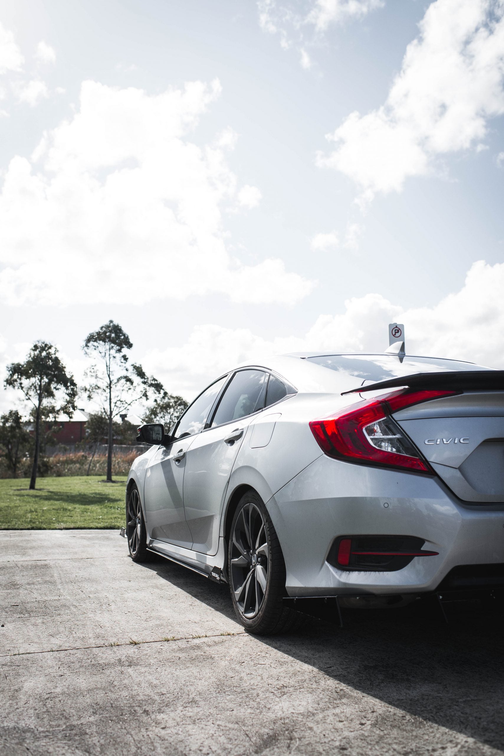 Honda Civic 10th Gen Side Skirt Extensions