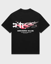 "Drivers Club" T Shirt // Black