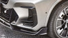 Sooqoo Pre Pregged Dry Carbon Fiber Front Ducts for BMW iX3 G08 LCI 2021+
