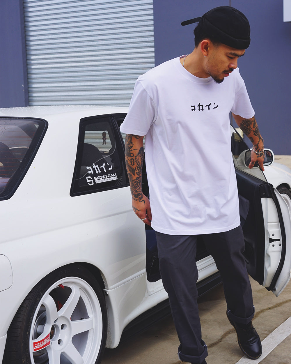 "Skyline" T Shirt // White