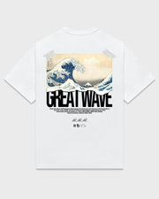 "The Great Wave" T Shirt // White
