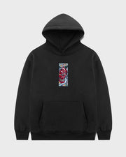 "Hannya" Patch Hoodie // BLACK