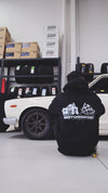 "Motorsport" Hoodie // BLACK