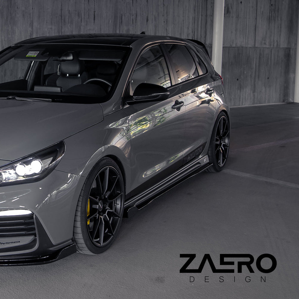 EVO-1 Side Splitter/Skirts for Hyundai i30N Hatch/Fastback 2018+
