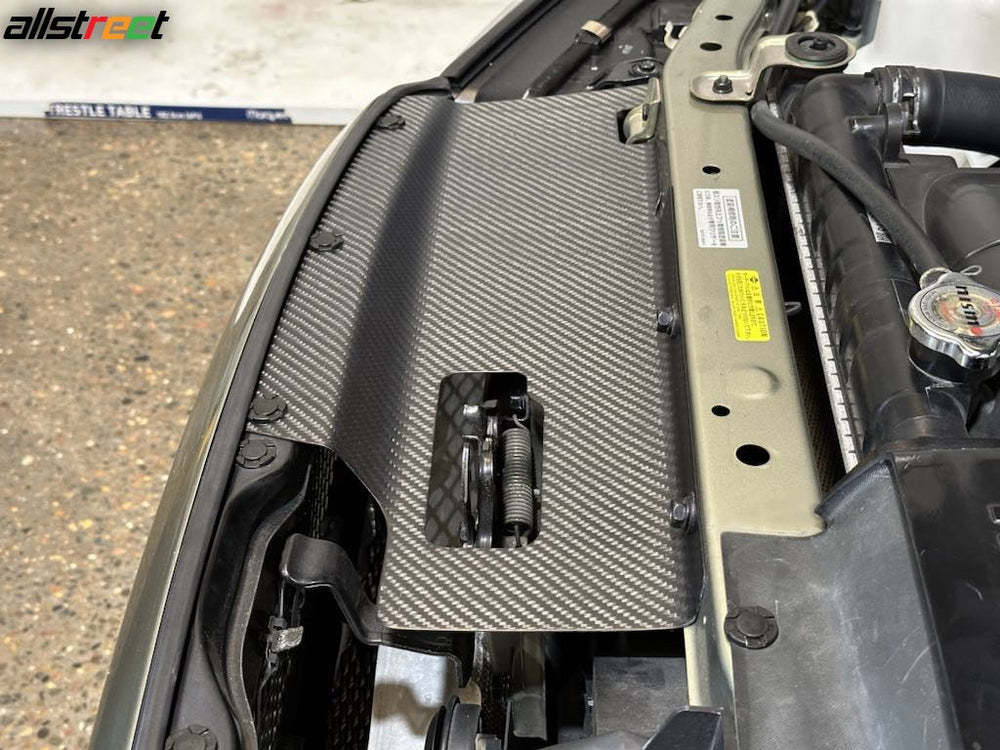 Nissan Skyline R34 Cooling Panel Dry Carbon