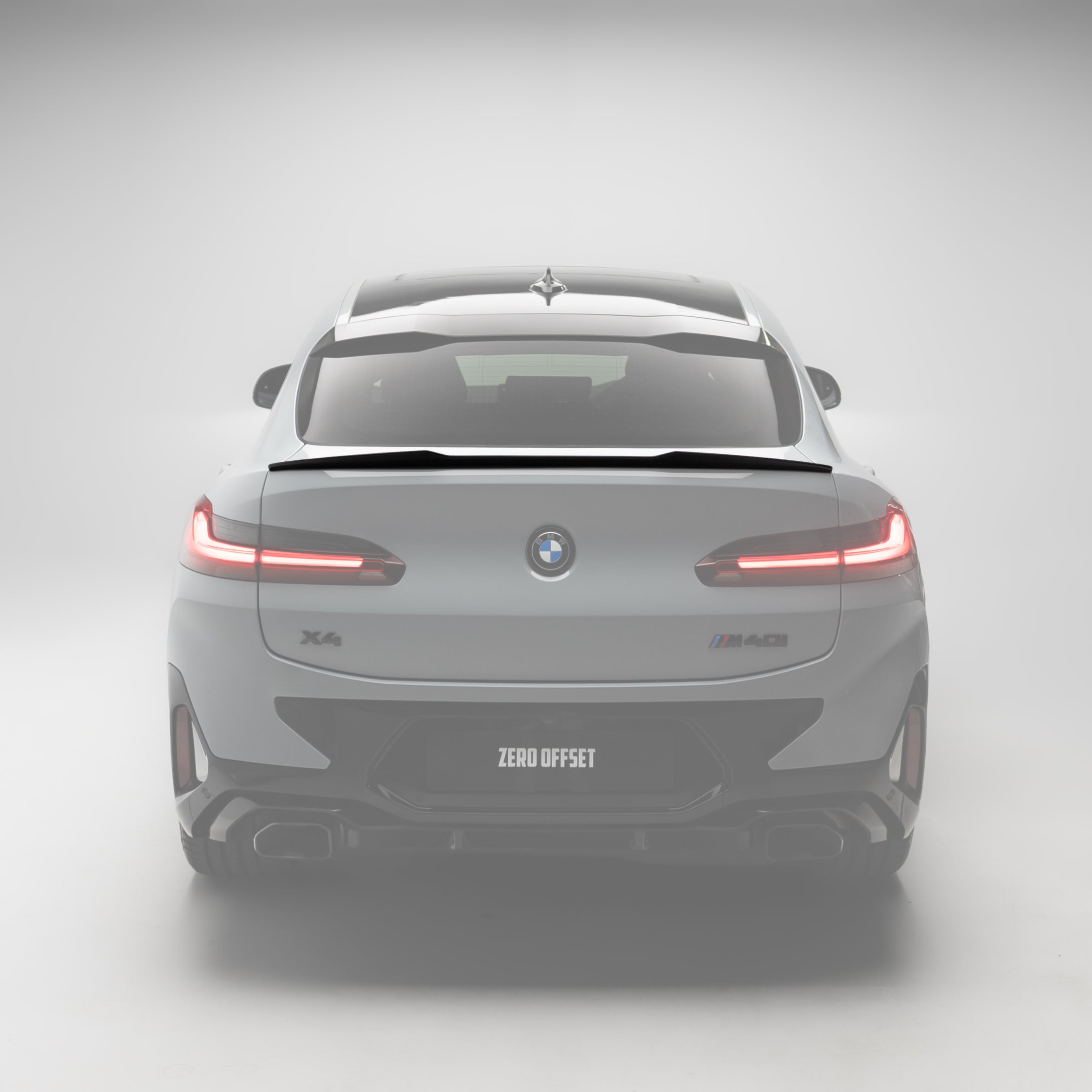 M Performance Style Pre Pregged Dry Carbon Fiber Spoiler for BMW X4 G02 / X4M F98 2019+