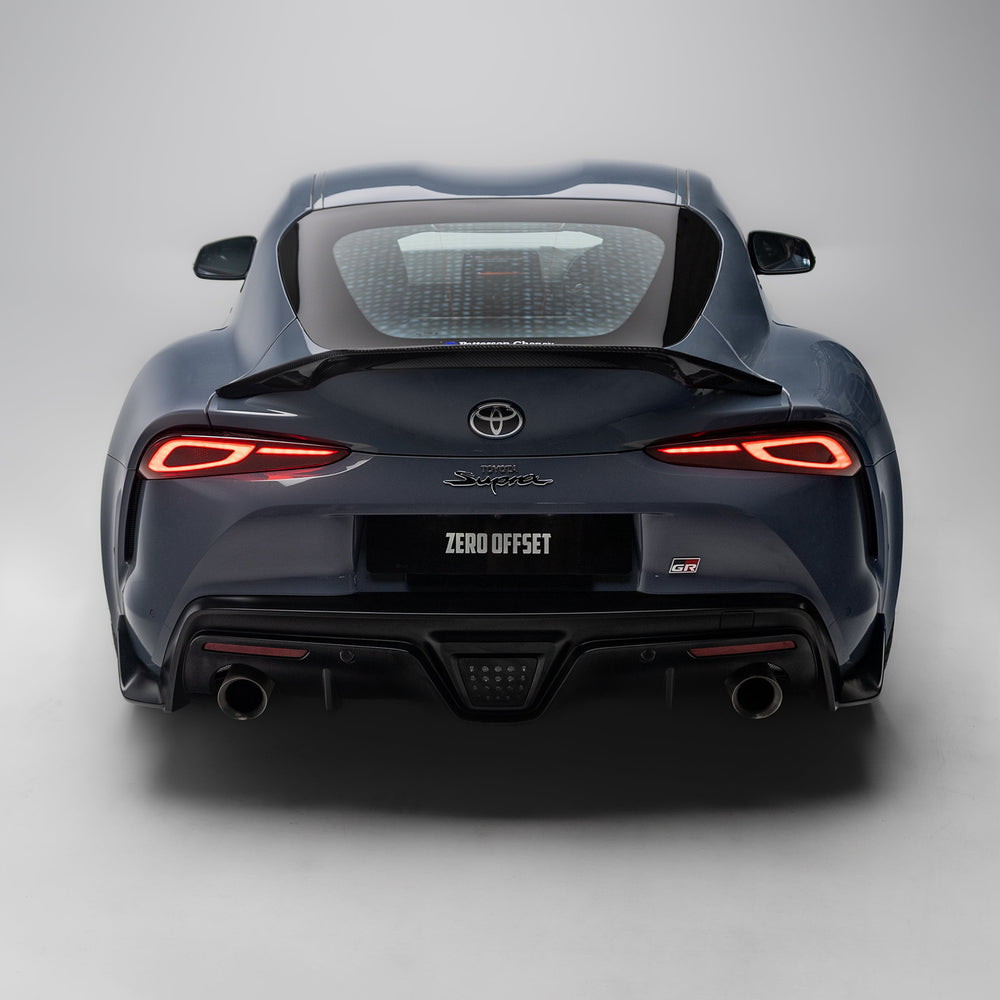 TRD Style Pre Pregged Dry Carbon FIber Spoiler for Toyota Supra A90 2019+