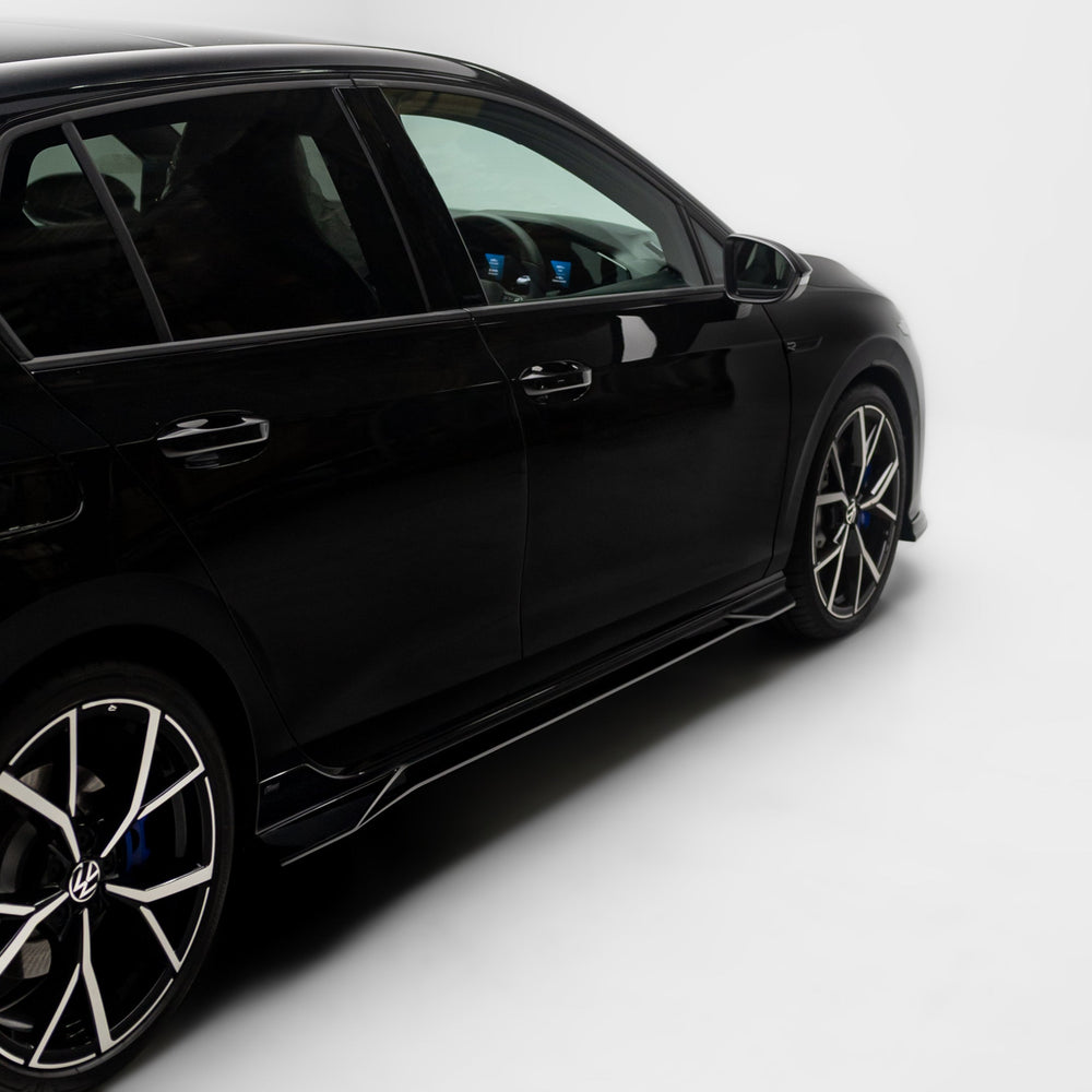 EVO-1 Side Splitters for Volkswagen Golf MK8 MK8.5 TSI, GTI & R 2021+