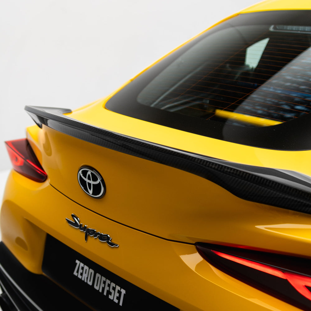 TRD Style Pre Pregged Dry Carbon FIber Spoiler for Toyota Supra A90 2019+