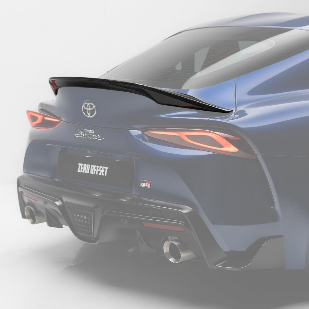 TRD Style Pre Pregged Dry Carbon FIber Spoiler for Toyota Supra A90 2019+
