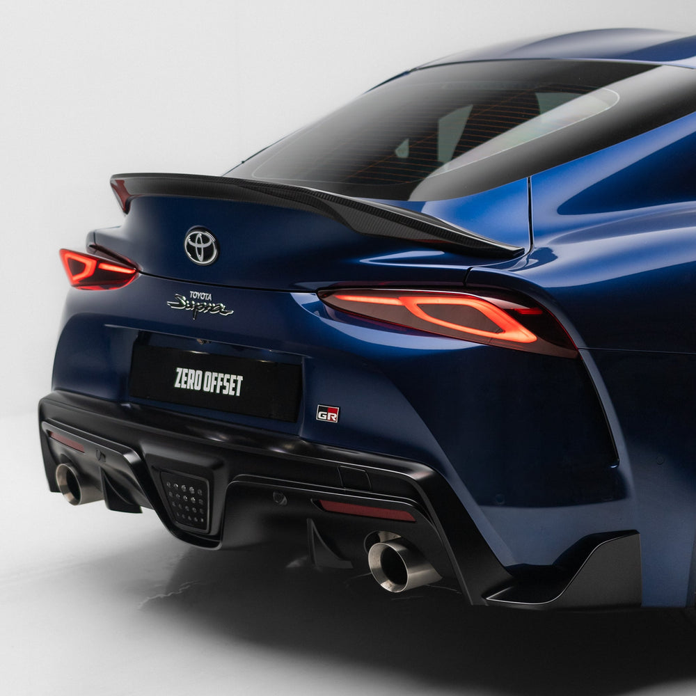 TRD Style Pre Pregged Dry Carbon FIber Spoiler for Toyota Supra A90 2019+