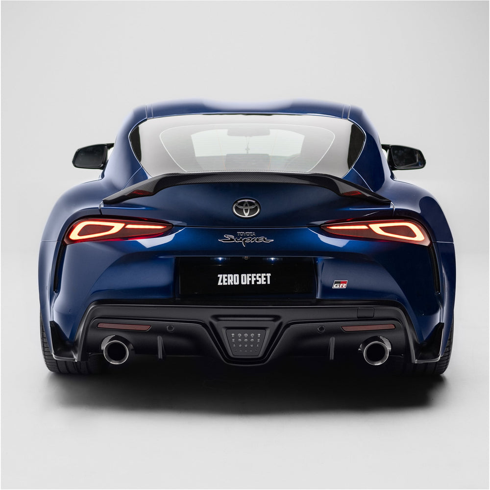 TRD Style Pre Pregged Dry Carbon FIber Spoiler for Toyota Supra A90 2019+