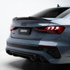 PSM Style Pre Pregged Dry Carbon Fiber Spoiler for Audi A3 / S3 / RS3 8Y Sedan 2021+
