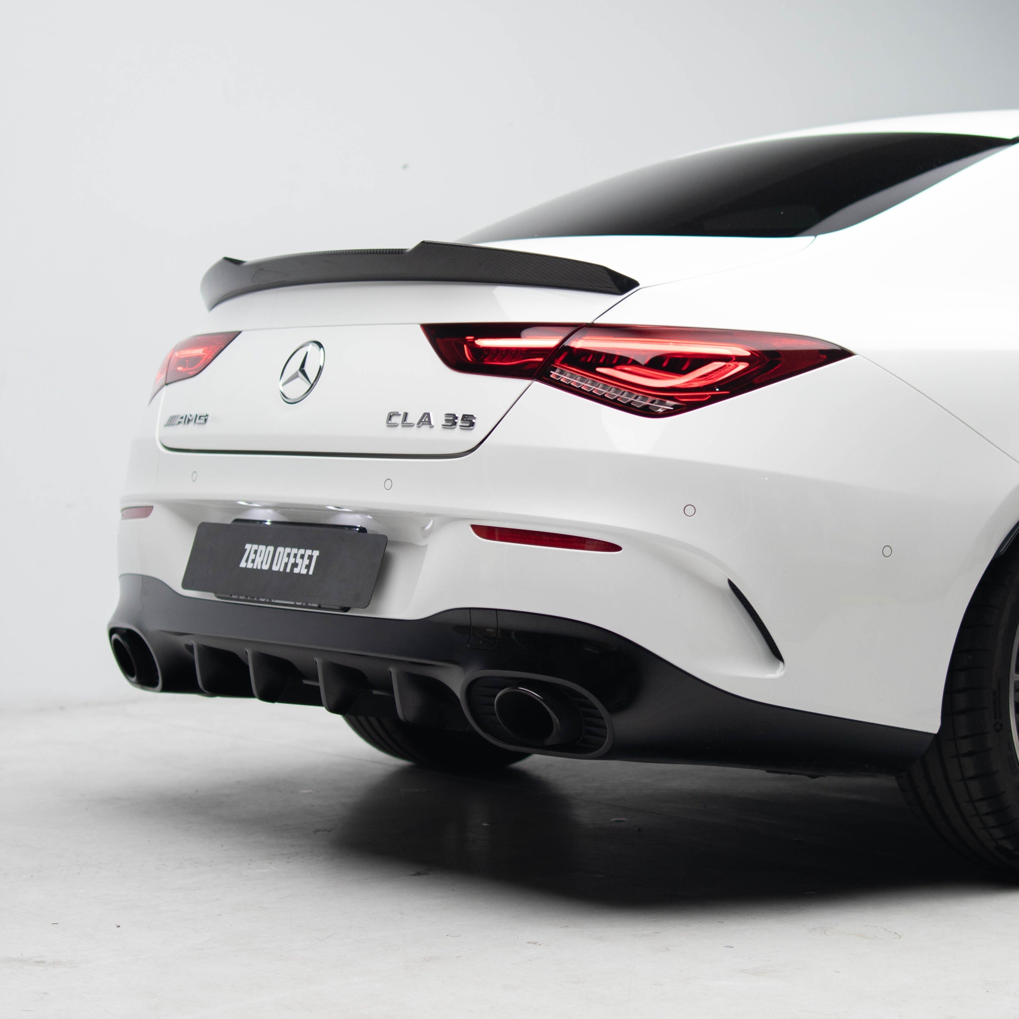 FD Style Pre Pregged Dry Carbon Fiber Spoiler for Mercedes-Benz CLA C118 Coupe 2020+