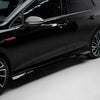 EVO-1 Side Splitters for Volkswagen Golf MK8 MK8.5 TSI, GTI & R 2021+