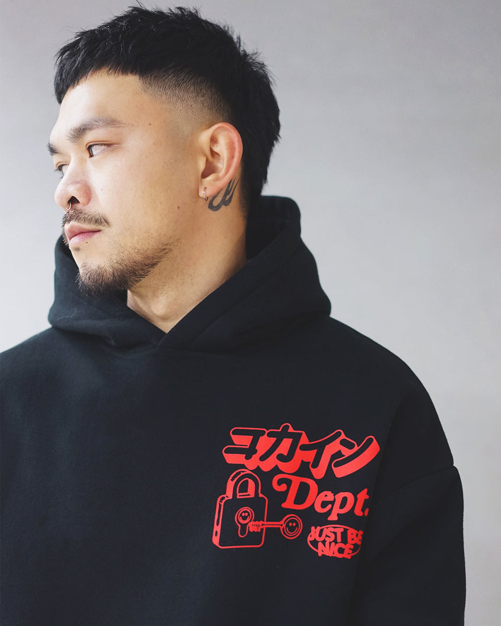 Kindness Is Key Hoodie // BLACK