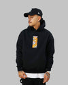 "KOI" Patch Hoodie // BLACK