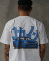 R34 GTR "Love Yours" T Shirt // White